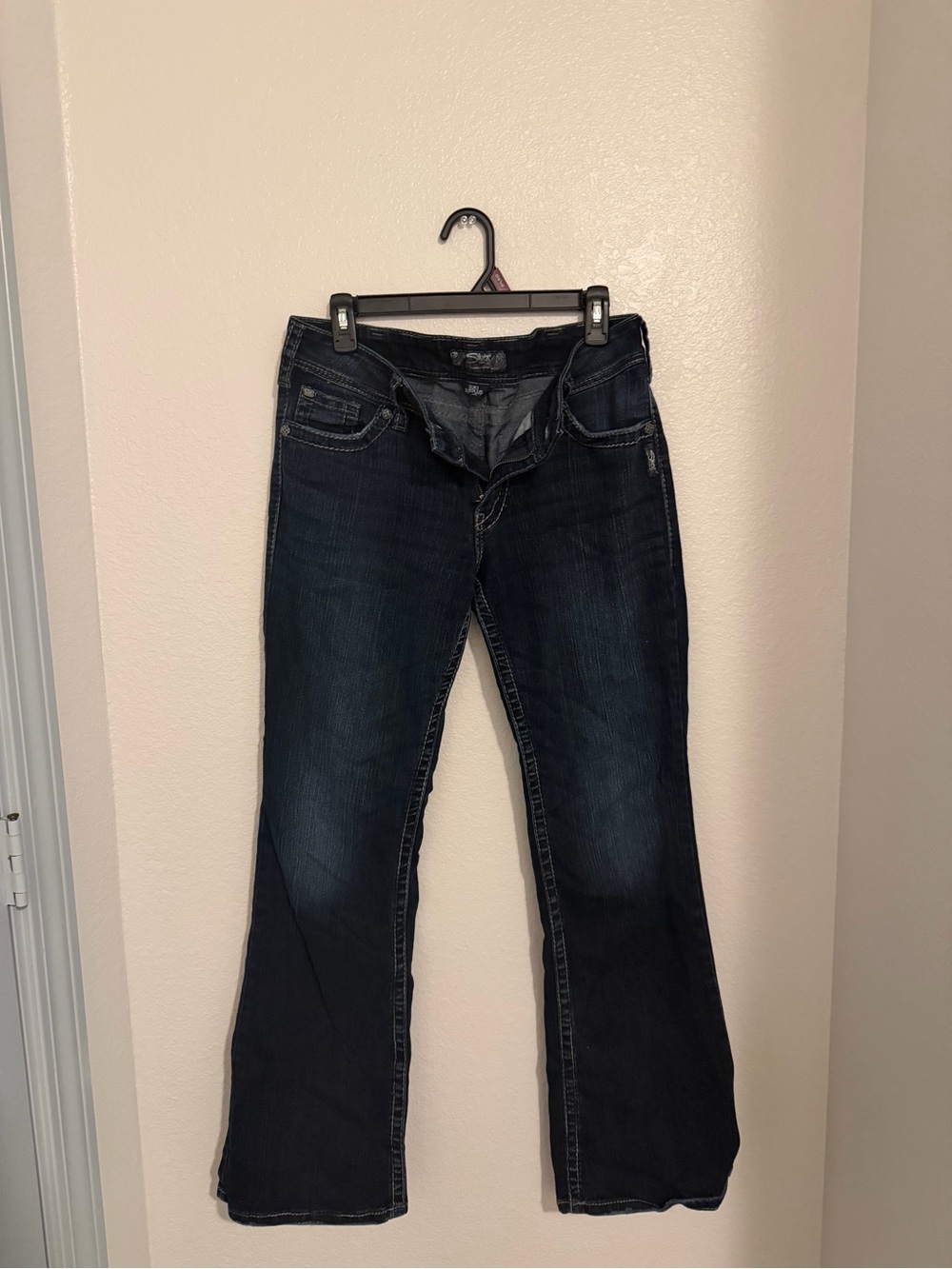 Silver Jeans Dark Blue Flare Jeans